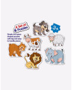 Frank - Animals Two-Piece Puzzles set 6 Pcs